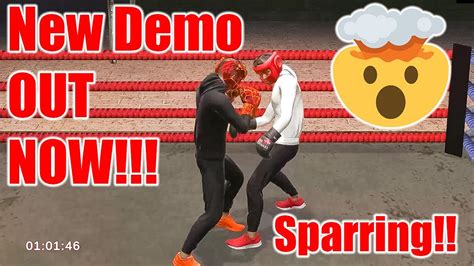 Hands on Sparring!! NEW DEMO OUT NOW!!!! Boxing video .